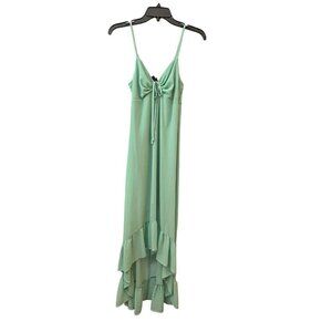 Women's High-Low Hem Chiffon Dress Wild Fable Aqua Green  XS